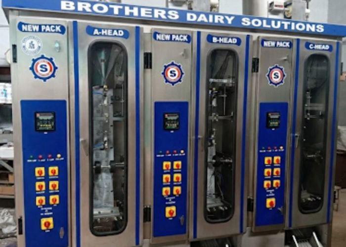 Milk packing machine