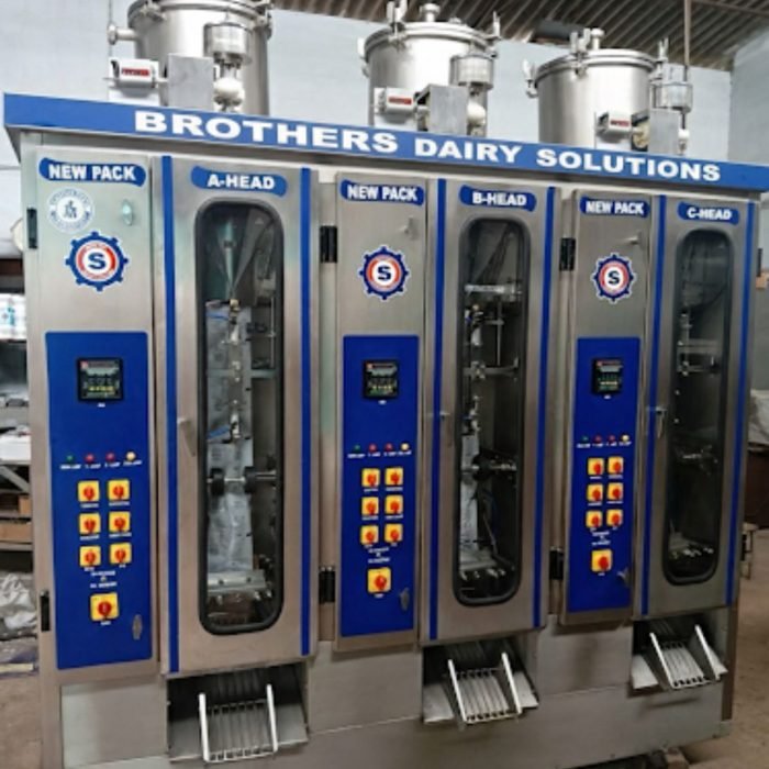 Milk packing machine